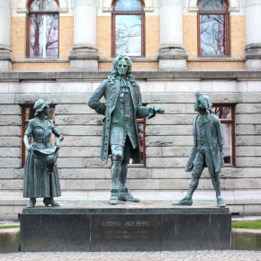 Kirjallinen Oslo – Kansallisteatterin patsaat