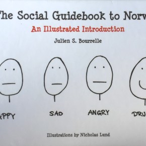 Finner og nordmenn på bussholdeplassen